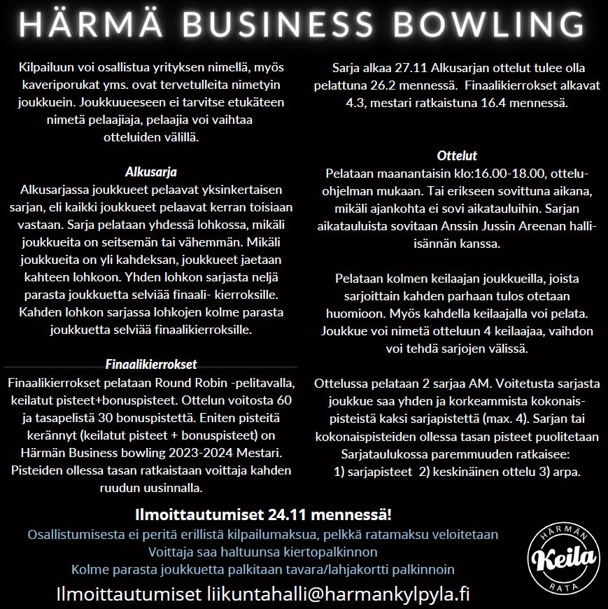 Härmä business bowling2