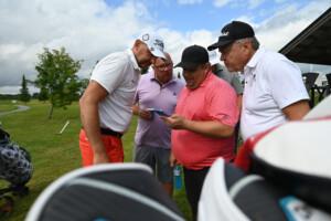 Pidetään yhdessä pyörät pyörimässä -tapahtuma Härmä Golf
