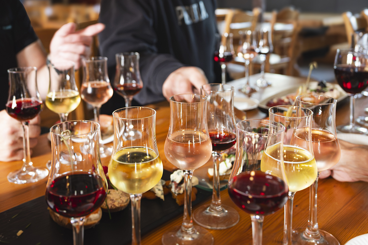 Pirula tasting Härmän Kylpylässä